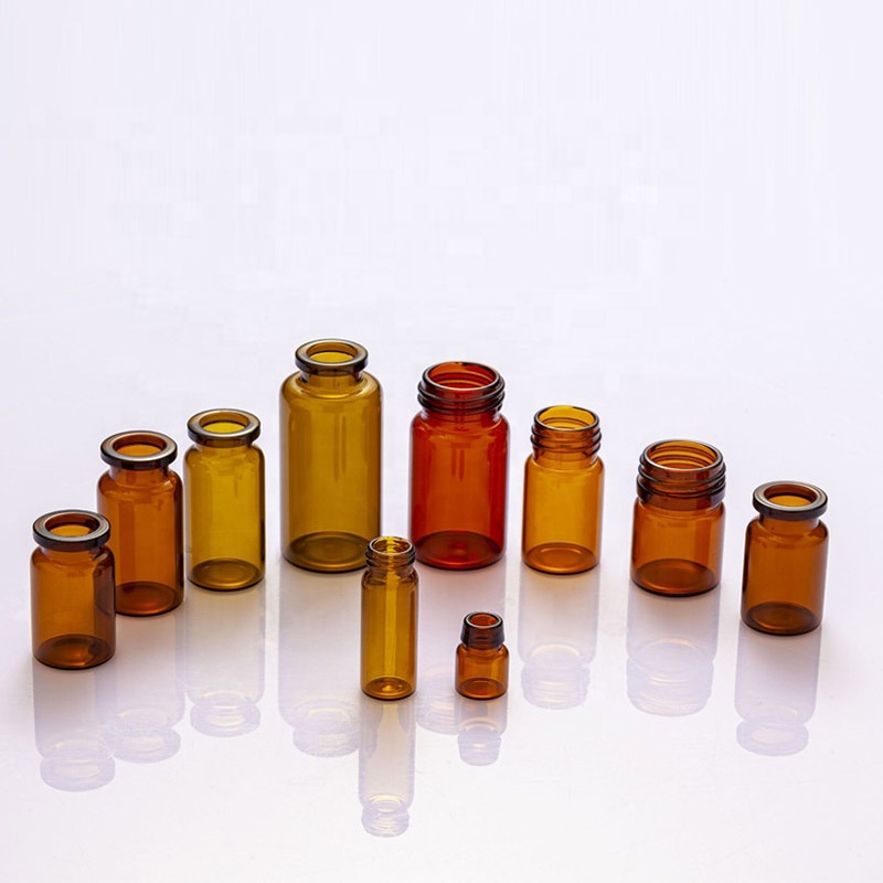 Pharmaceutical 2ml neutral borosilicate tubular vaccine glass vials for vaccines