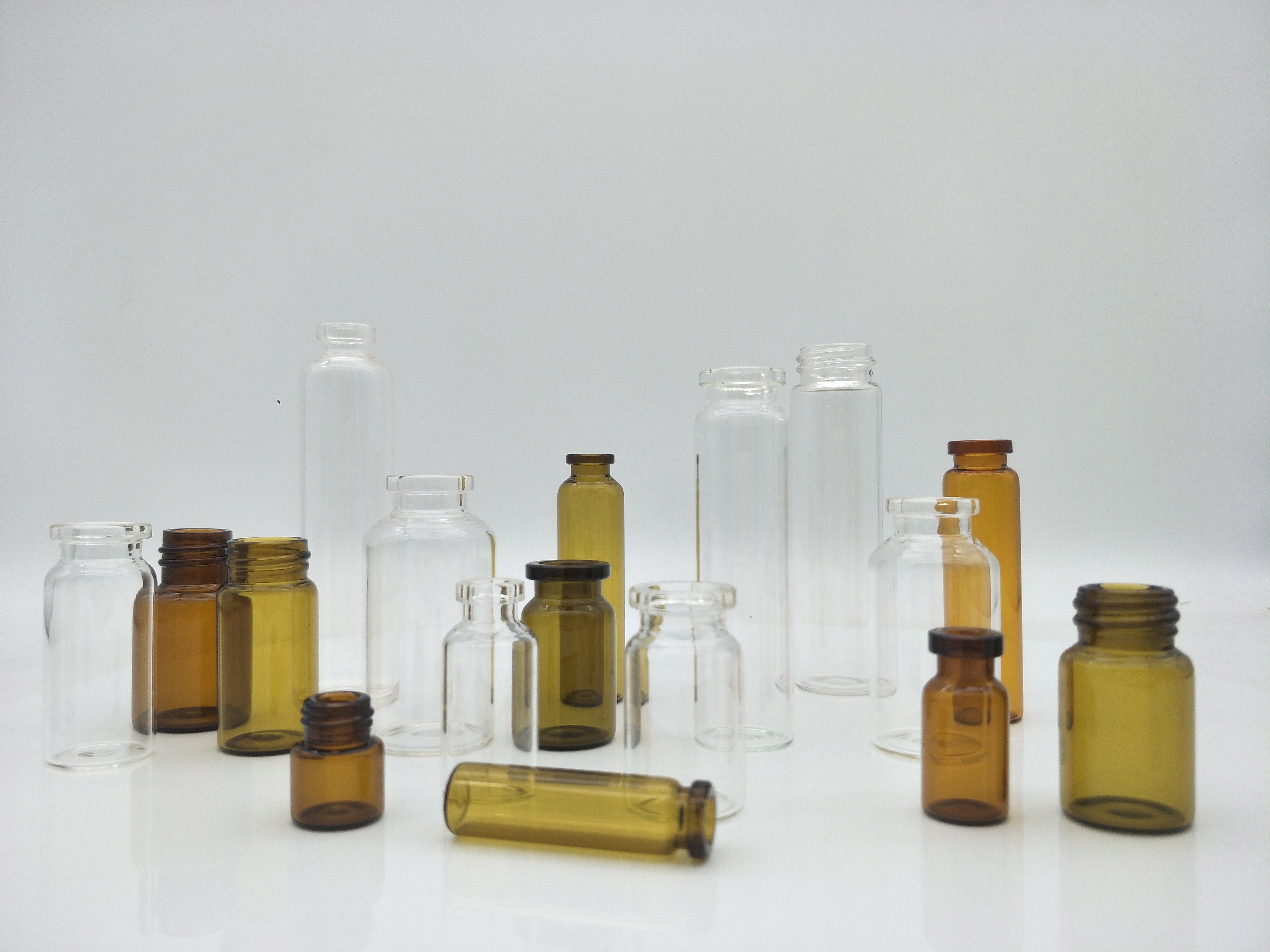 Pharmaceutical 2ml neutral borosilicate tubular vaccine glass vials for vaccines