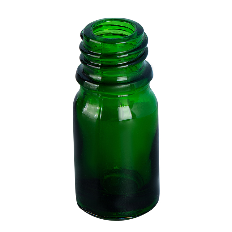 Pharmaceutical 5ml medicine pharma green glass dropper bottle can also be used for cosmetic packaging materials
