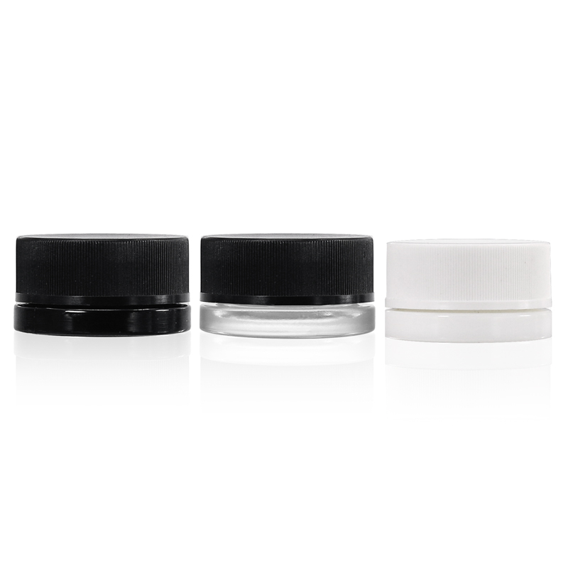 Pharmaceutical Child Resistant Cap with Glass Jar in Mini Volume 5ml 9ml Mini containers