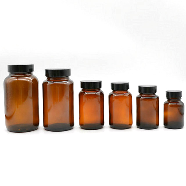 Pharmaceutical Packaging Amber Medical Bottle Glass 13oz 400ml