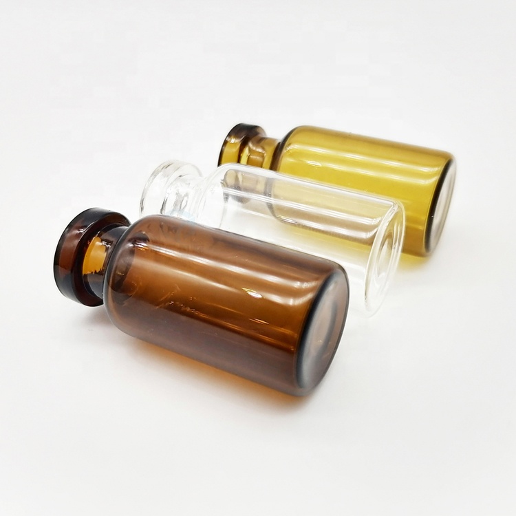 Pharmaceutical glass bottle Clear Amber 2ml 5ml 10ml 15ml 20ml 25ml 30ml glass vials for injection