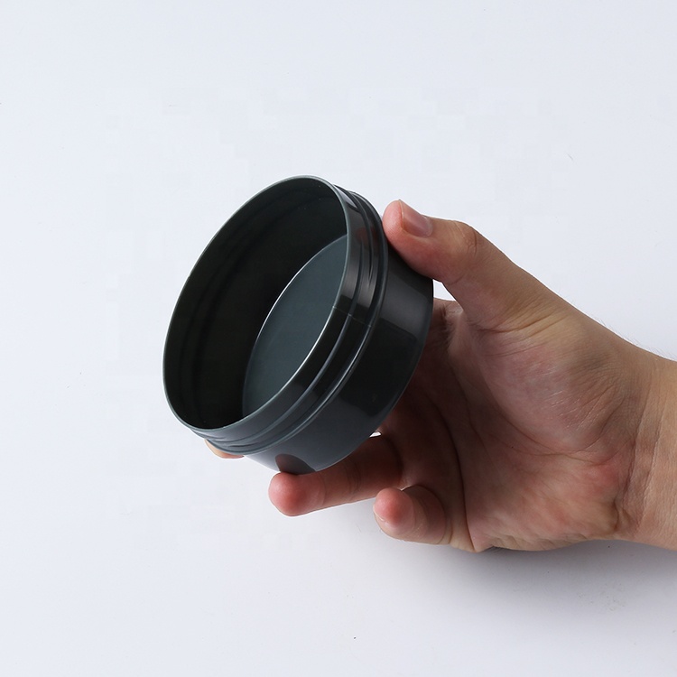 Pink 150ml PP plastic cosmetic packaging cream jar for facial cream, body cream, hair mask