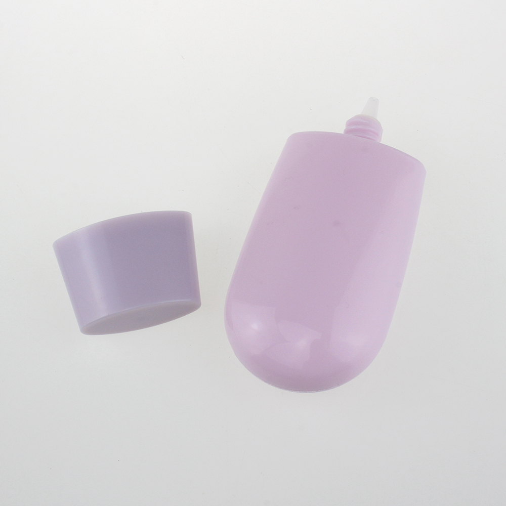 Pink Beautiful Empty BL03 PET Sunscreen,50ml BB Cream Plastic Tube