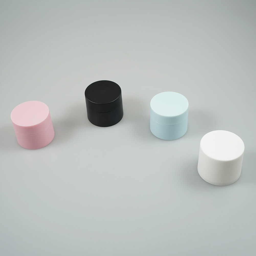 Pink Black White5g 10g 15g 20g 50g 100g Plastic Pomade lip Scrub Container lip Balm Jar