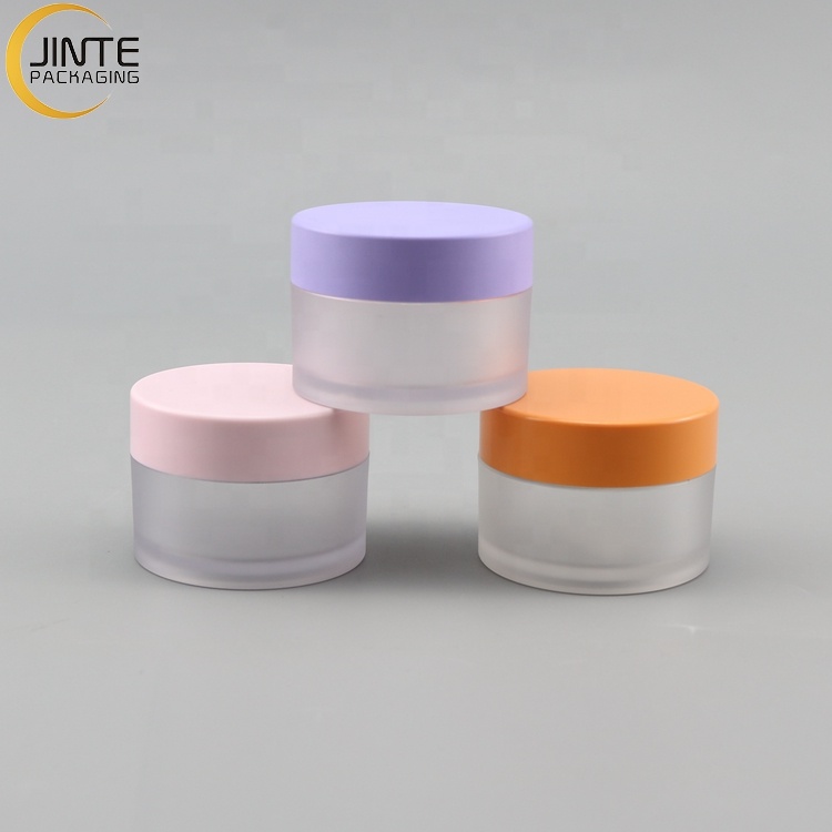 Pink Empty Sample Container 1/2 oz  Lip Scrub Cosmetic Travel Containers  Food Grade Mini PETG  Containers Pots IN STOCK