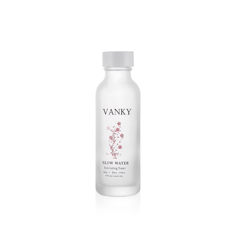 Pink Lotion Bottles in cosmetic Glass Package Bottle