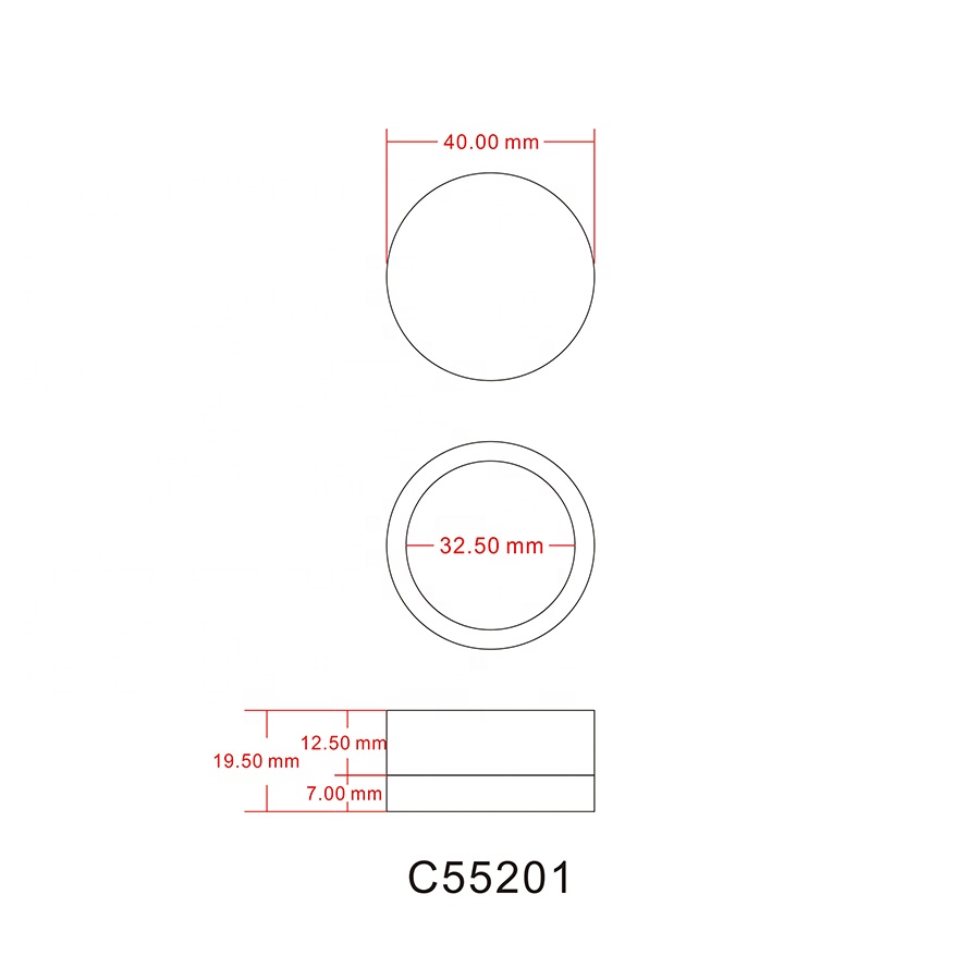 Pink unique round shape empty mini plastic cosmetic makeup packaging loose powder container with sifter