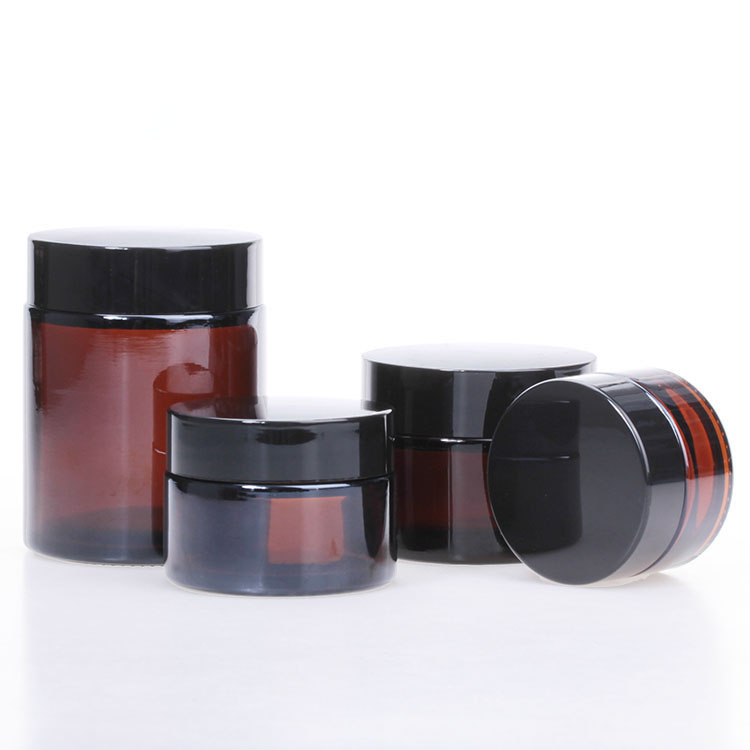 Plastic Bamboo Cap 5g 10g 15g 30g 50g Empty Cosmetic Jars Cream Makeup Pot Face Cream Packing Bottle