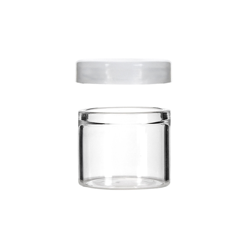 Plastic Clamshell Blister Pack for No Neck 6ml Concentrate Glass Jar with Silicon Lid