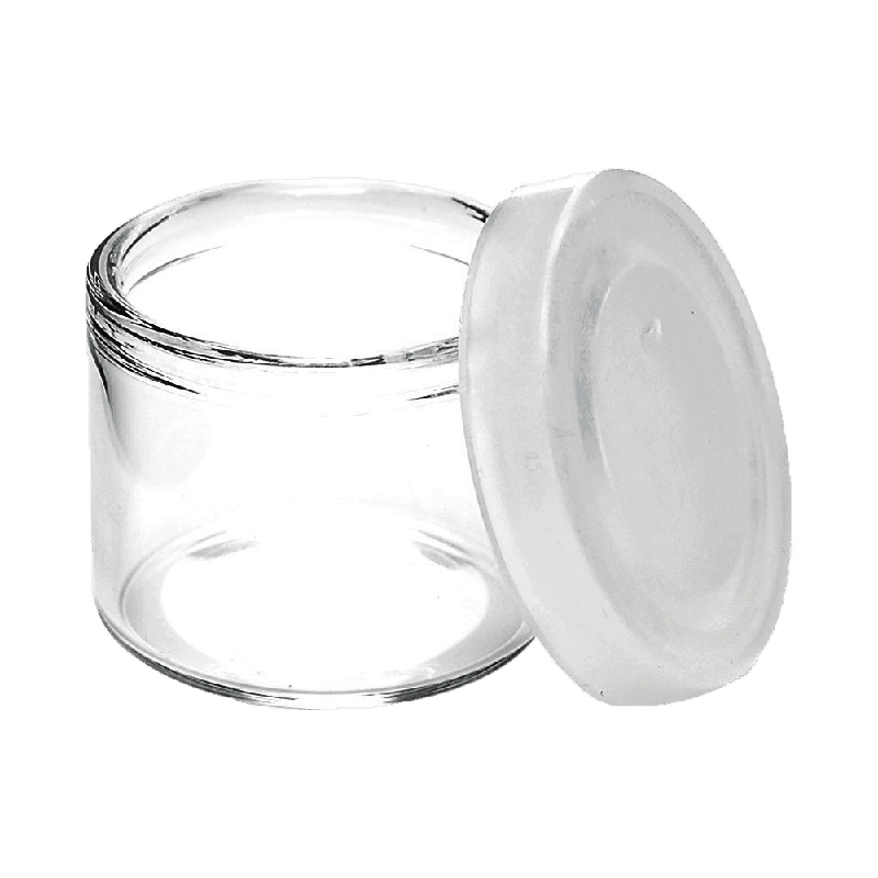 Plastic Clamshell Blister Pack for No Neck 6ml Concentrate Glass Jar with Silicon Lid