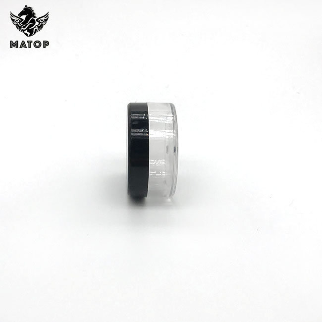 Plastic Clear cream jars 10g with screw cap