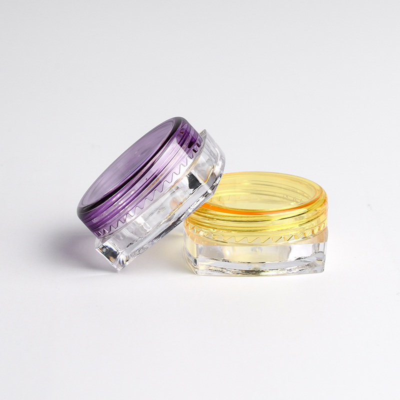 Plastic Container Jar 3g 5g Sample Container Empty Cosmetic Containers Plastic Travel Pot Jar for Liquid Lotion Cream