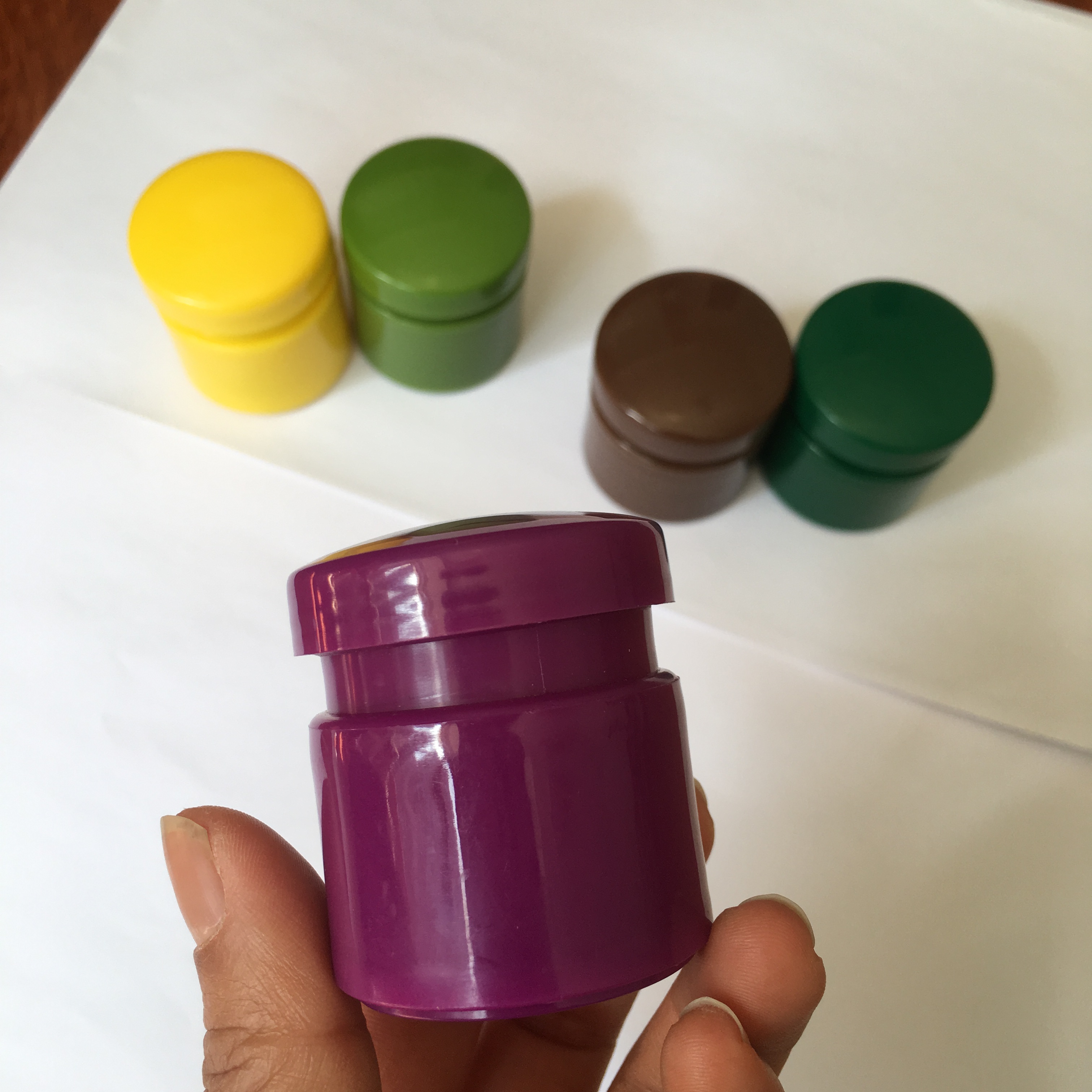 Plastic Containers Cream Cosmetic PP Bottle 30G Cosmetic Sample Bottle