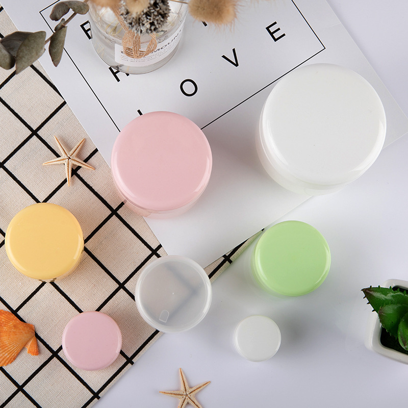 Plastic Cosmetic Cream Empty Jar Cosmetics Luxury Cream 50ml Plastic Jars Luxury Small Plastic Jar 10ml Cream