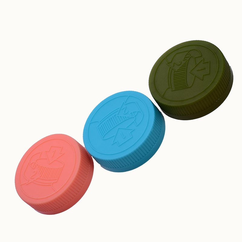 Plastic Customize orange color CRC Child Resistant Caps Childproof Lids With Aluminum Foil Gasket For child proof Bottle