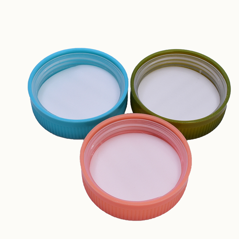 Plastic Customize orange color CRC Child Resistant Caps Childproof Lids With Aluminum Foil Gasket For child proof Bottle