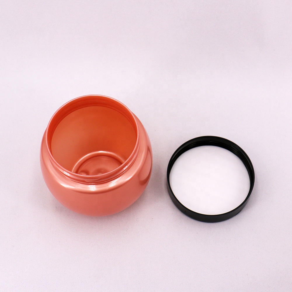 Plastic Empty Cream Jars 250ml 250g 8oz 300ml Cosmetic packaging bowl shape Body scrub Jar Skin care Jar