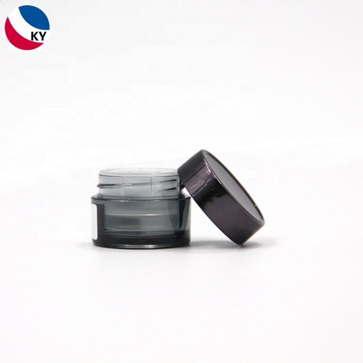 Plastic Empty Lip Scrub Jar Packaging for Cosmetic Recycleble Plastic Skin Care Cream Pet