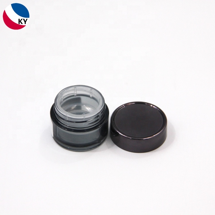 Plastic Empty Lip Scrub Jar Packaging for Cosmetic Recycleble Plastic Skin Care Cream Pet