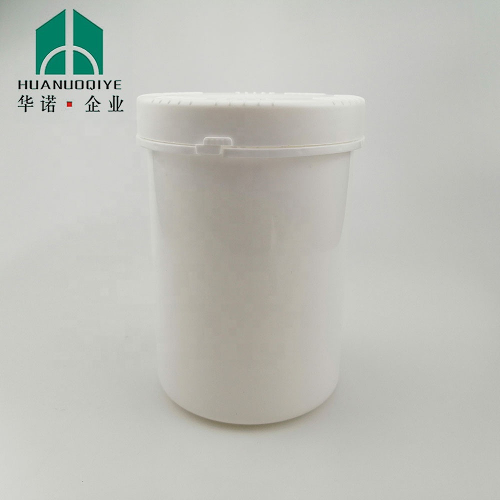 Plastic Hair Product Jar Hdpe Wide Mouth 32oz 1000 White Color Loose Powder Cosmetic Packing White .or Hair Care Packaging HN PE
