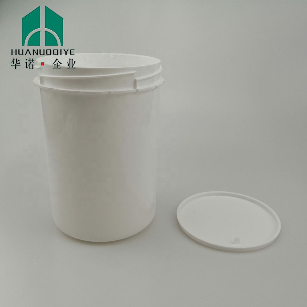 Plastic Hair Product Jar Hdpe Wide Mouth 32oz 1000 White Color Loose Powder Cosmetic Packing White.or Hair Care Packaging HN PE