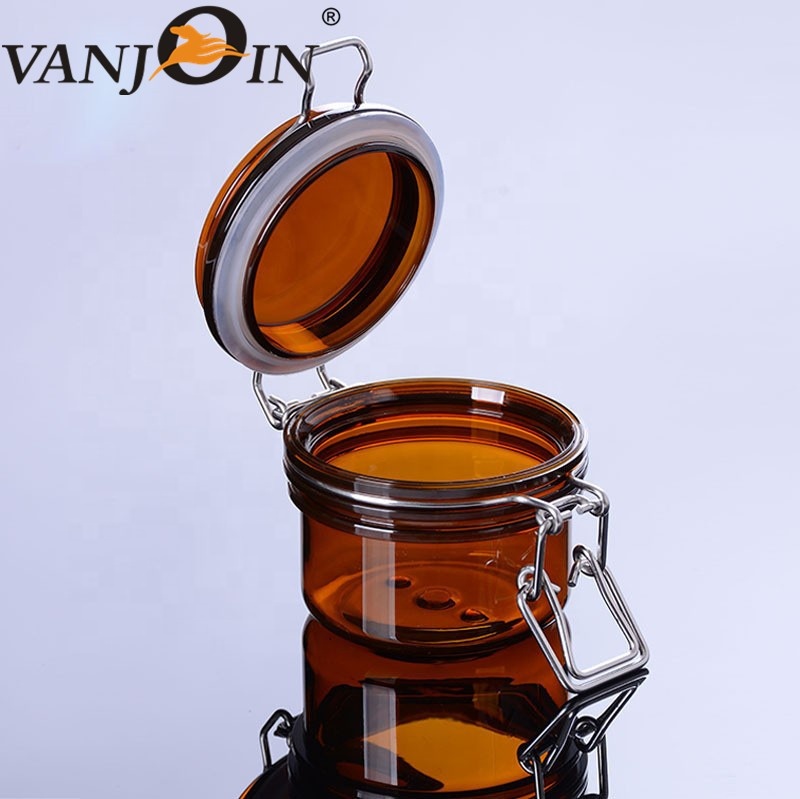 Plastic Jar 50ml 100ml luxury BPA-FREE empty plastic cosmetic container/jars for facial/eye cream facial mask essence oil