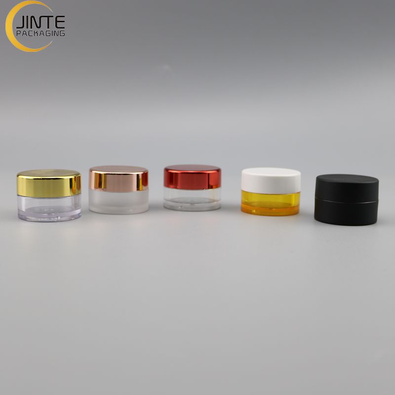 Plastic Jar Cosmetics Luxury 30g 10g 5g Mini Cosmetic Empty Jar Clear Plastic Sample Jars for Cosmetic Sample Container