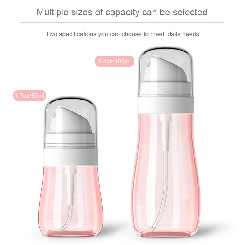 Plastic Manufacturing Travel Pocket PETG Toileltry Liquid Packaging Bottle Perfume Spray Bottle