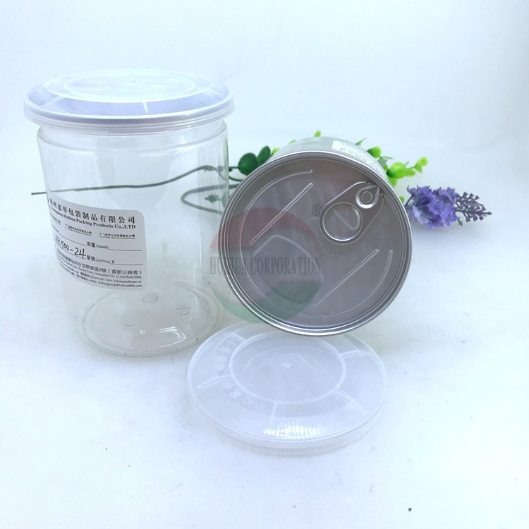 Plastic Mini Packaging Cream Clear Cosmetic Jar