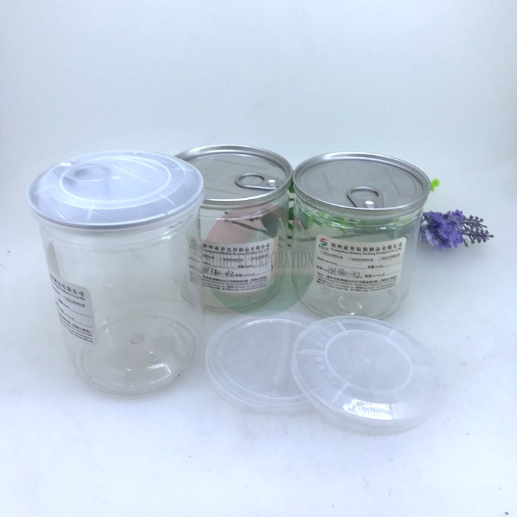 Plastic Mini Packaging Cream Clear Cosmetic Jar