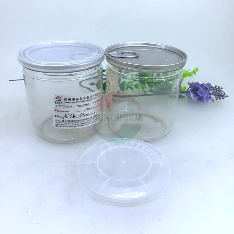 Plastic Mini Packaging Cream Clear Cosmetic Jar