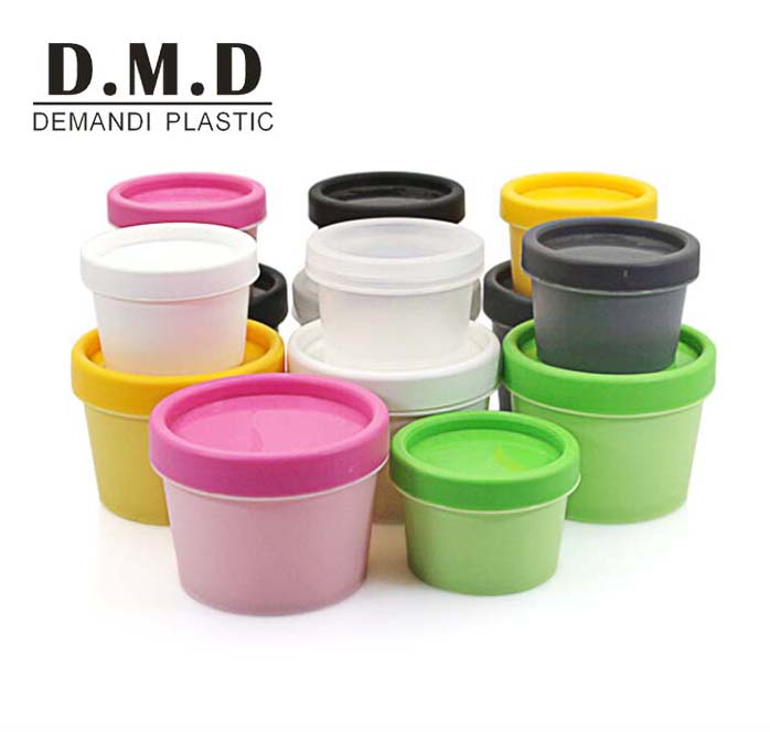 Plastic PP 50ml 100ml 200ml empty cosmetic jar for face body scrub