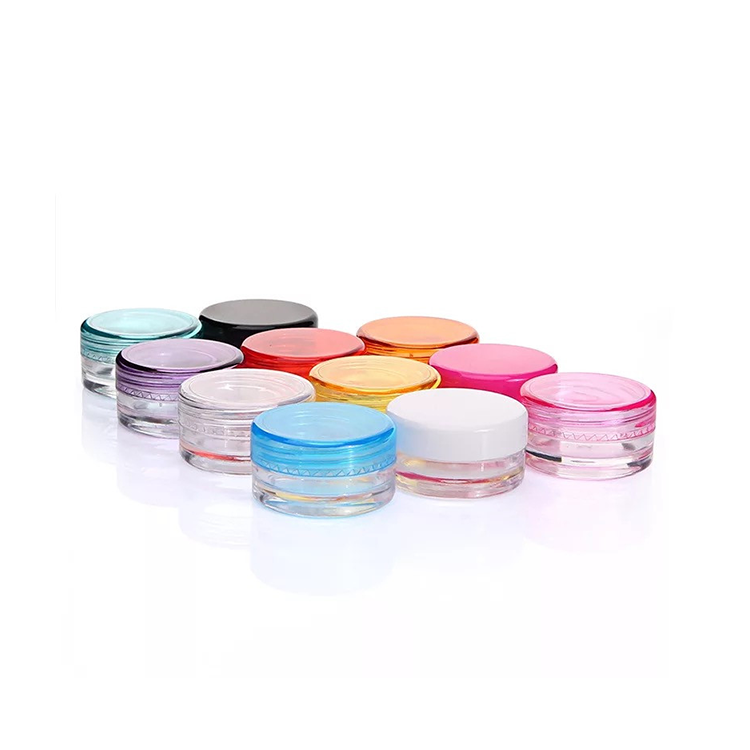 Plastic Pet Cosmetic Eye Cream Jar Face Cream Jar Pet Cosmetic Jar
