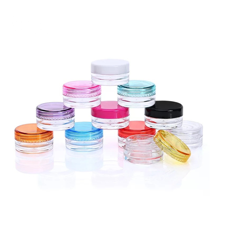 Plastic Pet Cosmetic Eye Cream Jar Face Cream Jar Pet Cosmetic Jar