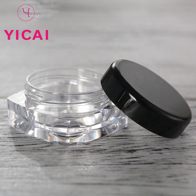 Plastic Ps Jar Cosmetics 5g Small Size Jar Cream Jar For Sale