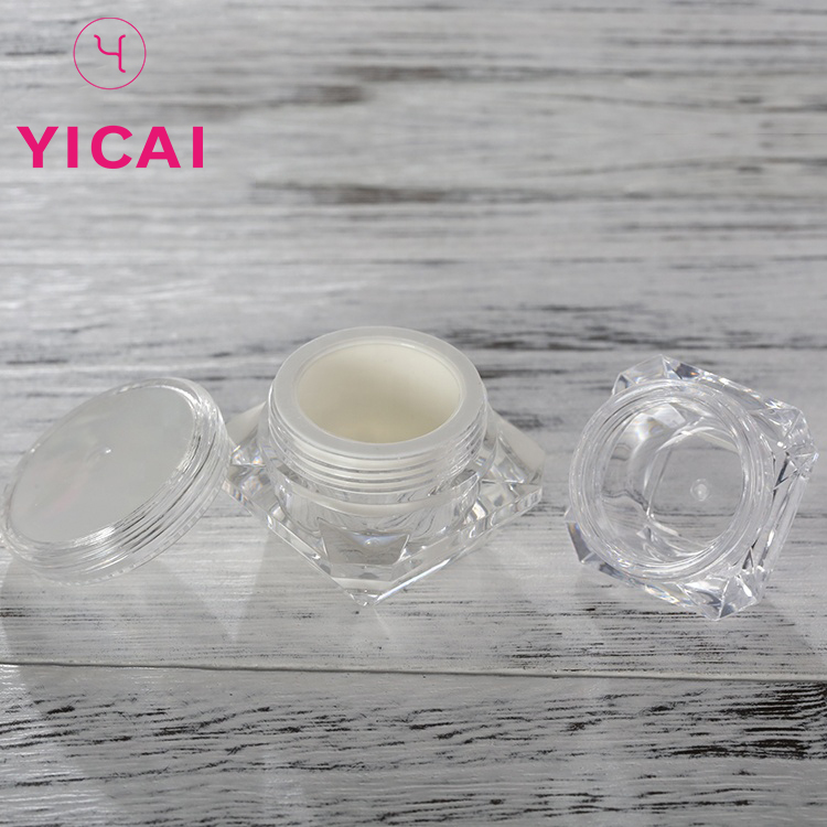 Plastic Ps Jar Cosmetics 5g Small Size Jar Cream Jar For Sale