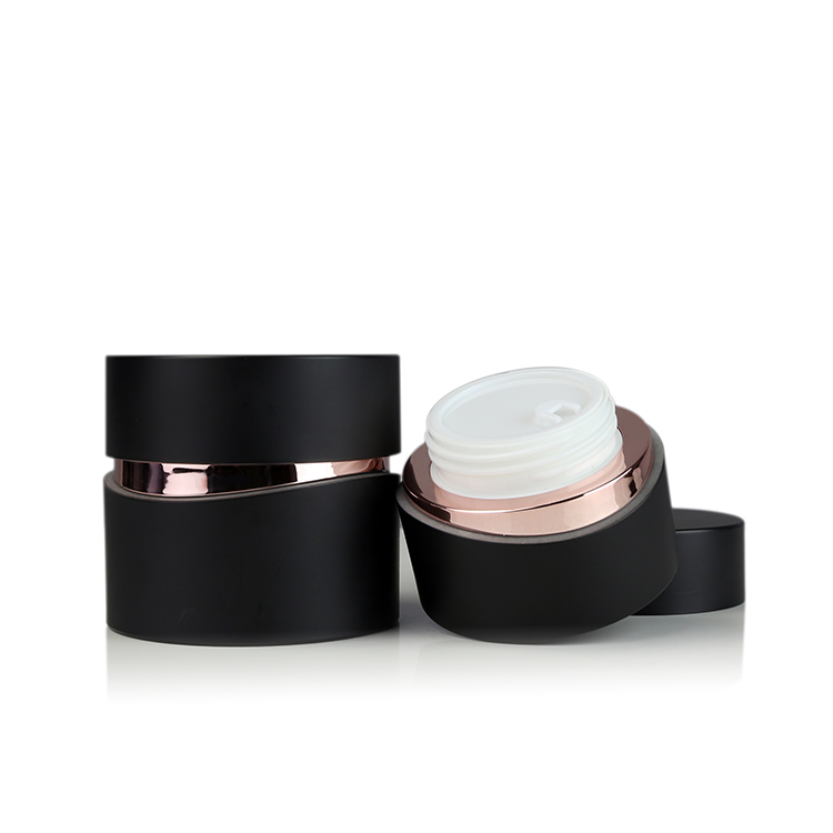 Plastic Round Cosmetic Cream Jar - 15/30/50gl - W-SY