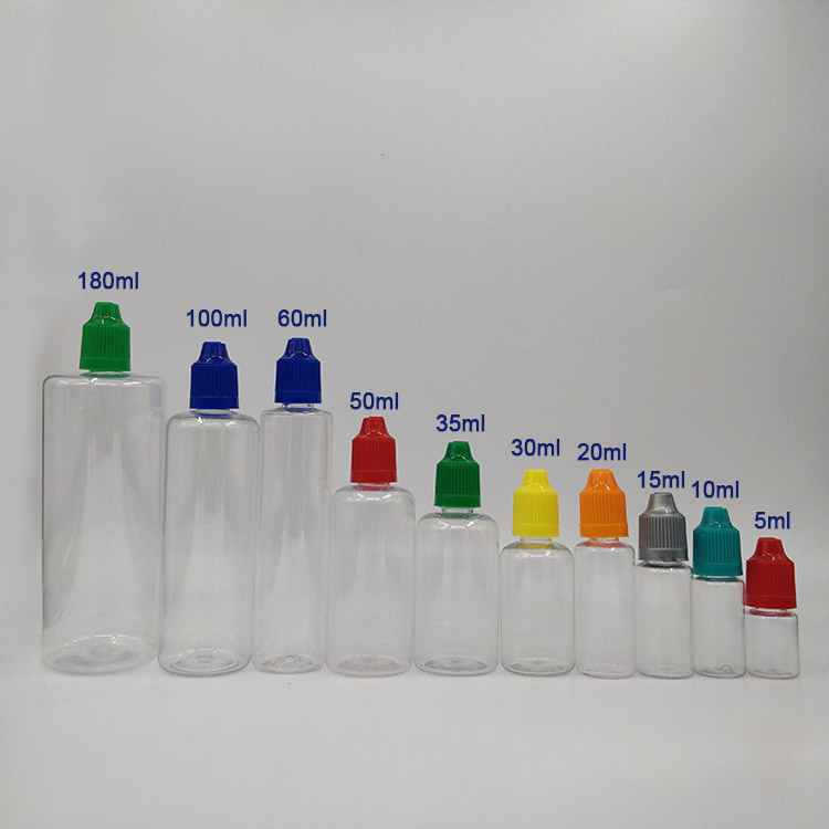 Plastic Squeeze Bottles 10ml 15ml 30ml Pet Dropper Bottles 15ml 15ml Pet Bottles