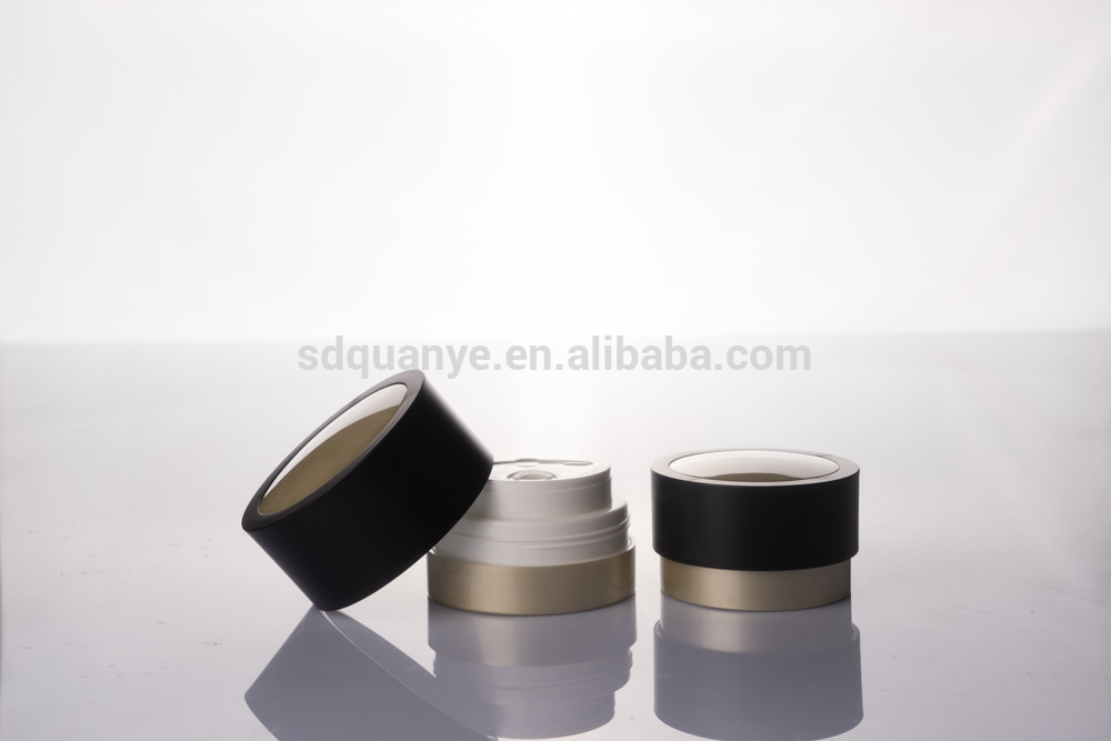 Plastic cosmetic jar/bottle set package Plastic cosmetic Jar