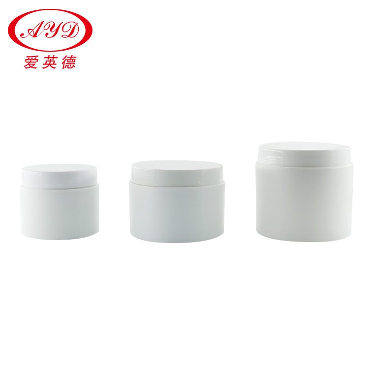 Plastic cream bottle Hand cream empty bottle Matte white bottle 7 oz pp jar