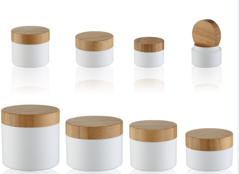 Plastic cream bottle Hand cream empty bottle Matte white bottle 7 oz pp jar