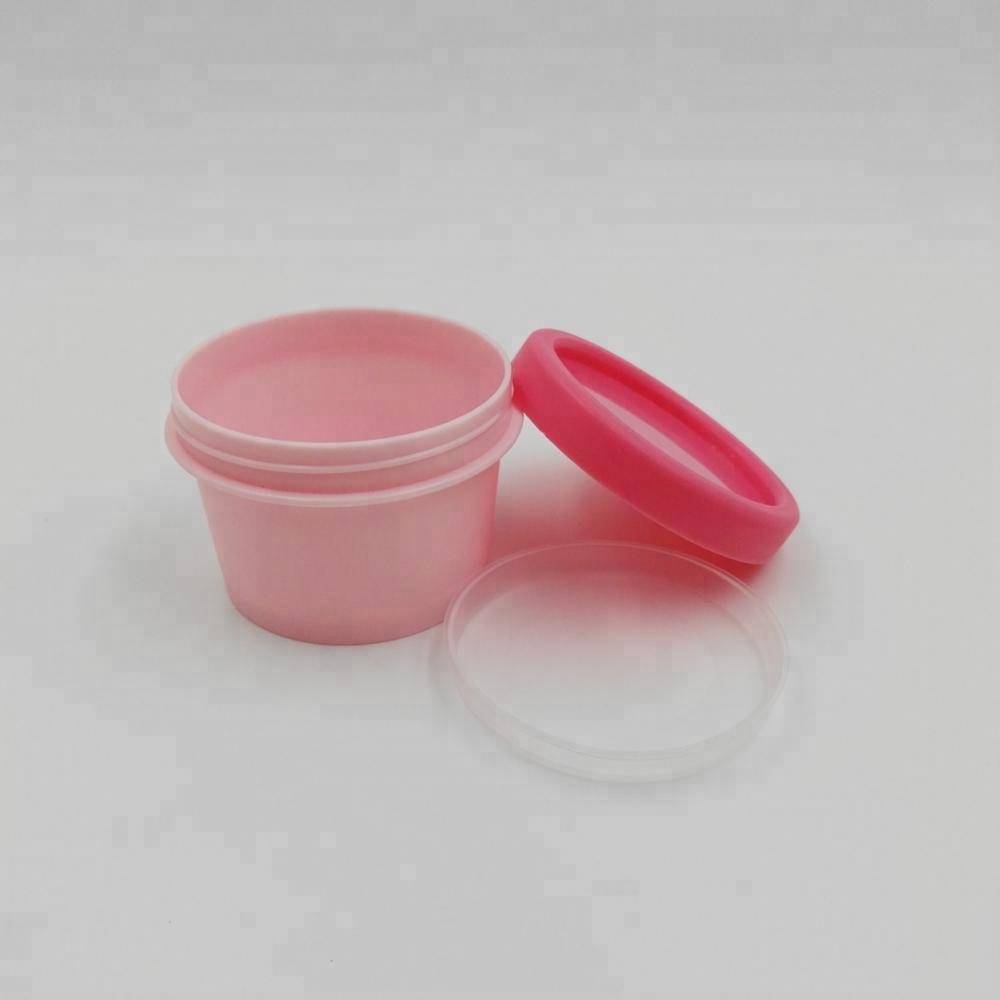 Plastic empty face cream jar 30/50ml cosmetic jar for packaging