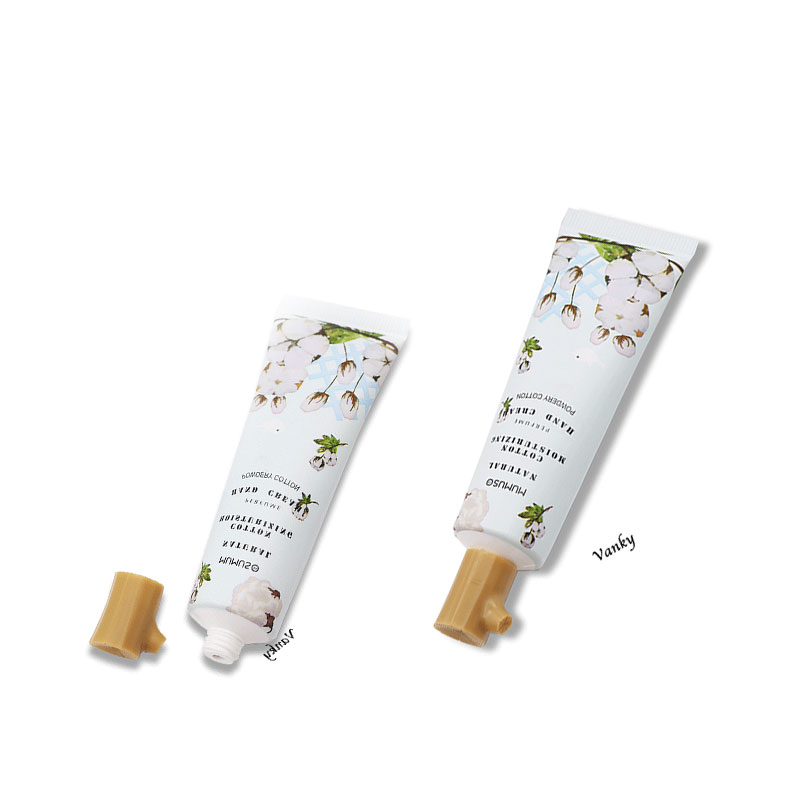 Plastic hand cream tube packaging for skincare aluminum tube cosmetics