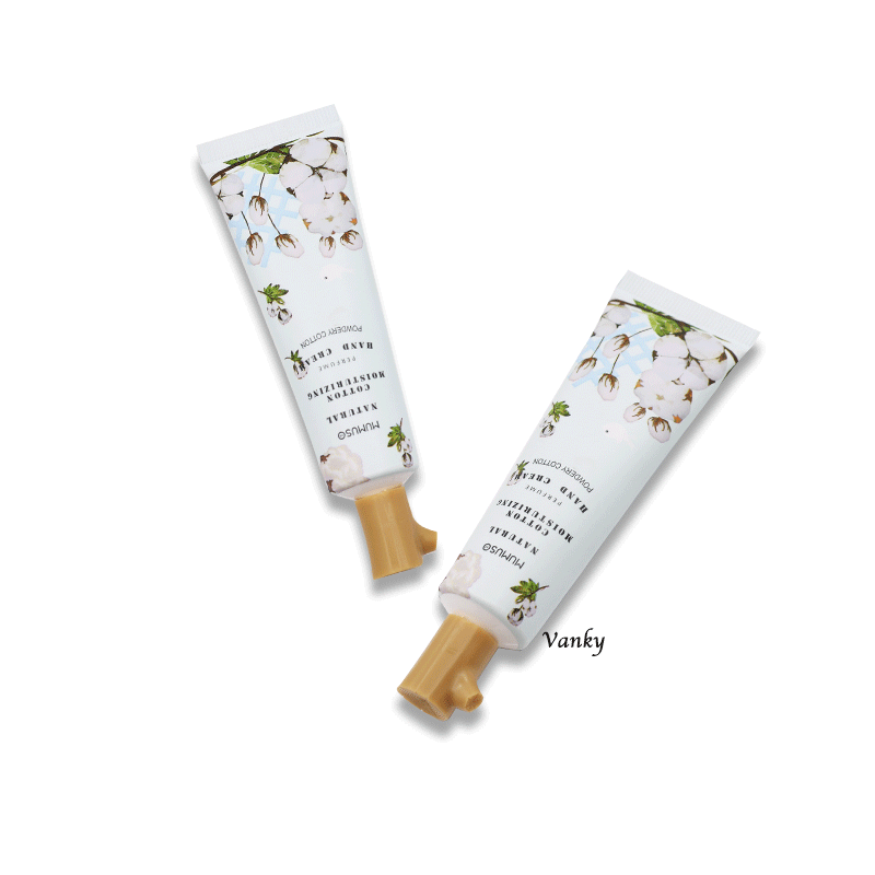 Plastic hand cream tube packaging for skincare aluminum tube cosmetics