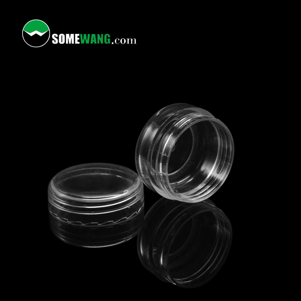 Plastic mini fancy small sample jar cosmetic cream jar 30g
