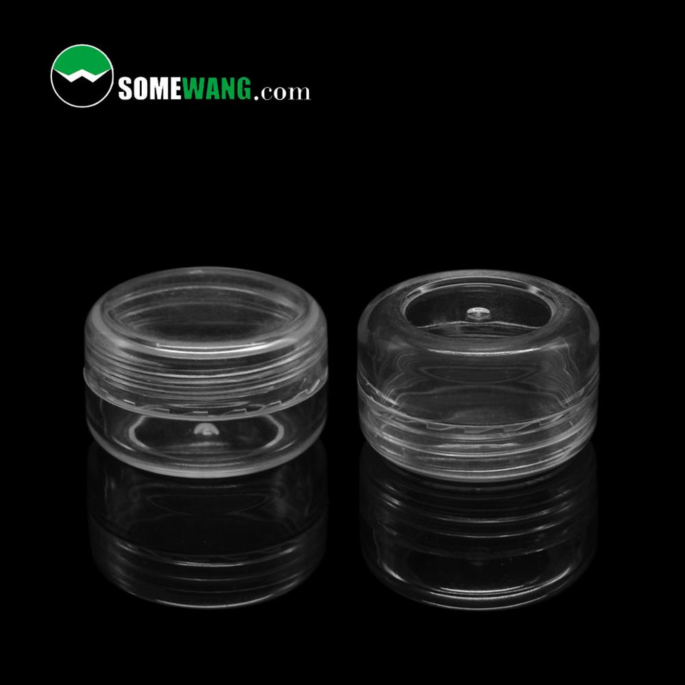 Plastic mini fancy small sample jar cosmetic cream jar 30g