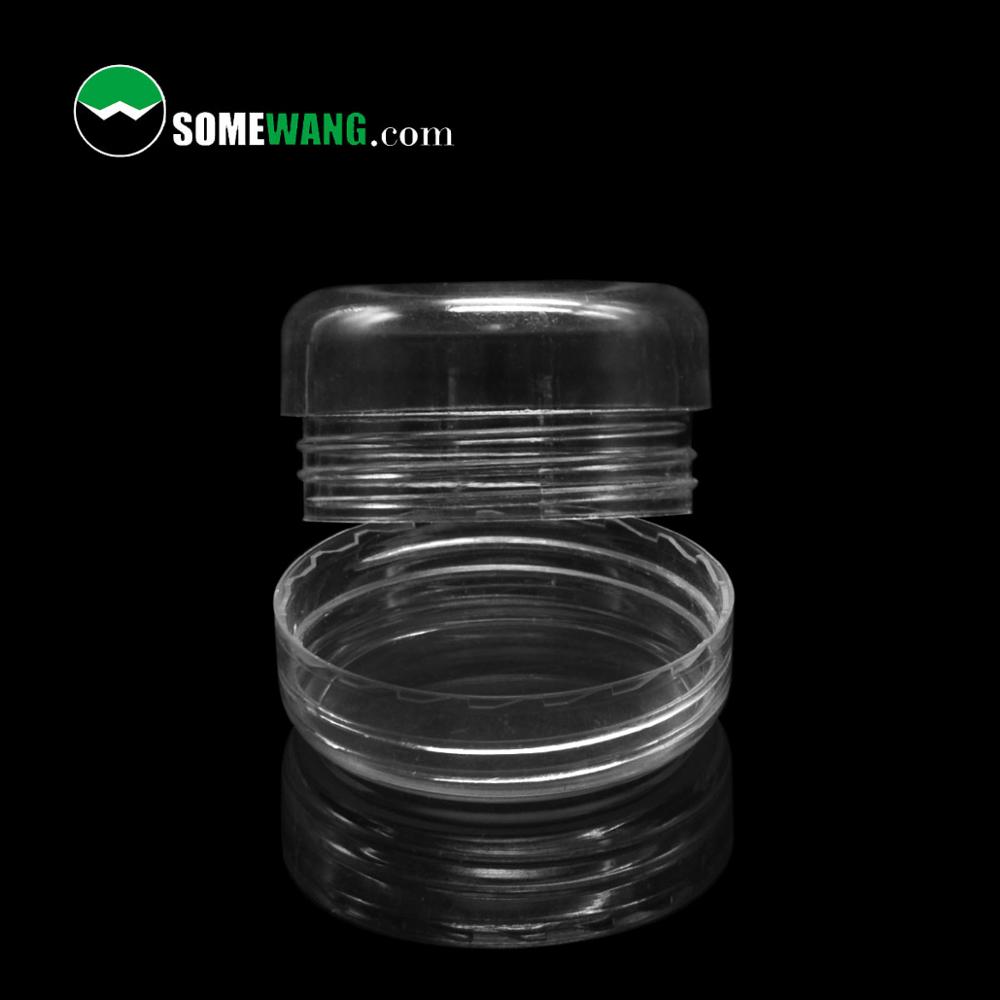 Plastic mini fancy small sample jar cosmetic cream jar 30g