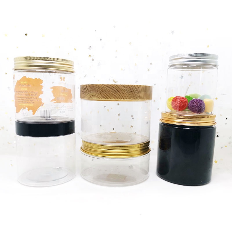 Plastic pet food cosmetic cream container tamper proof seals for jars