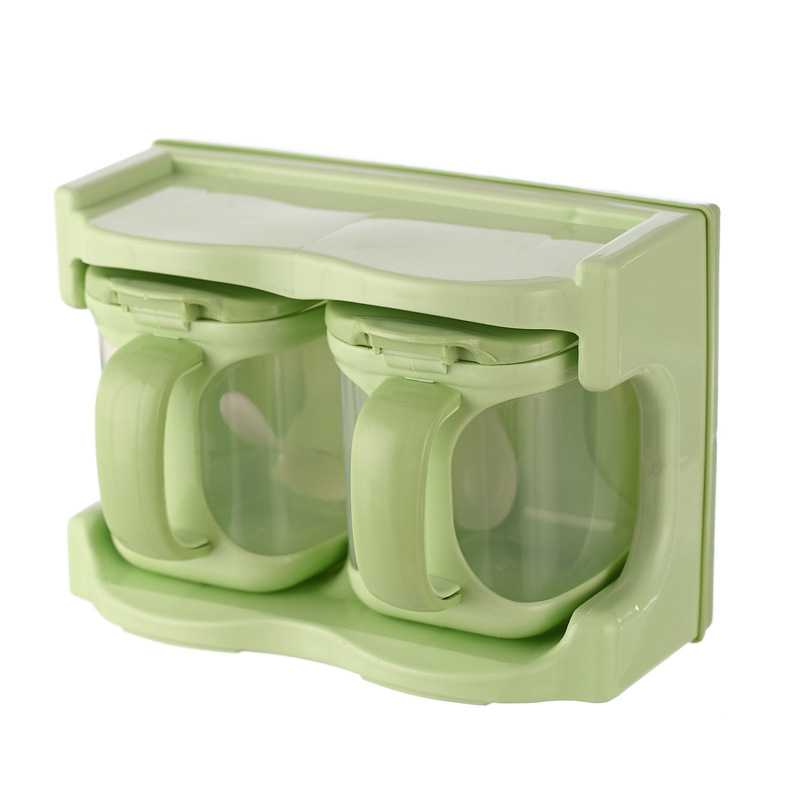 Plastic seasoning box multi-purpose combination rack seasoning can seasoning box kitchen supplies